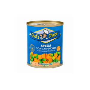 ARVEJAS CON ZANAHORIA 310 GR CHEF CHOICE