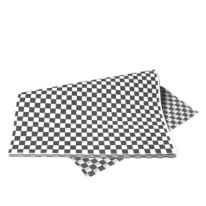 PARAF HOJA NEGRO CUADRO x200und 30X30