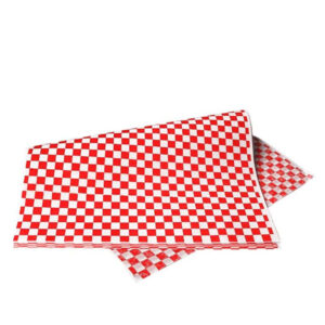 PARAF HOJA ROJO CUADRO x200und 30X30