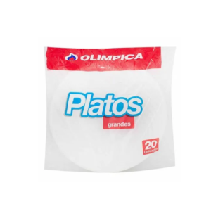 PLATO GRANDE "O" X 20