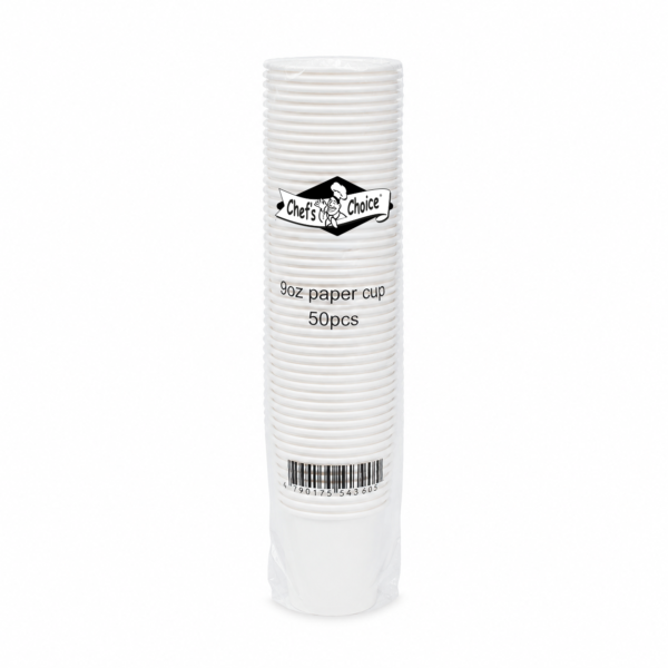 VASO CARTON 9OZ CHEF´S CHOICE*50UND
